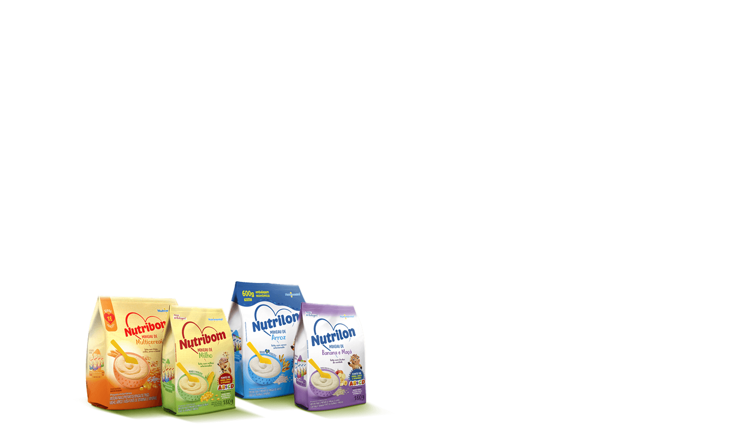 Produtos Nutribom e Nutrilon